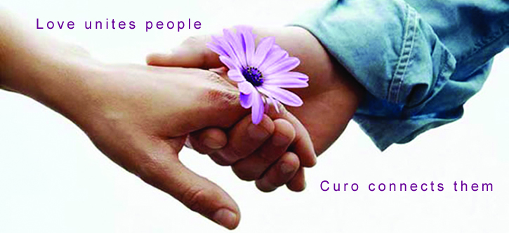 Love unites people ... Curo connects them